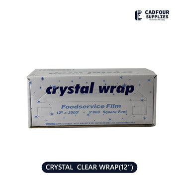 Crystal Clear Film Wrap 13"