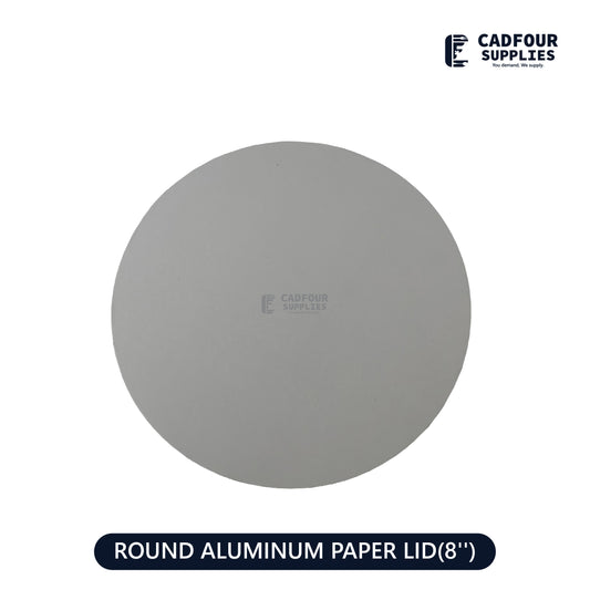 Paper Lid 8" For Round Aluminum Foil Containers PPP