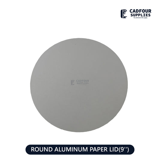 Paper Lid 9" For Round Aluminum Foil Containers PPP
