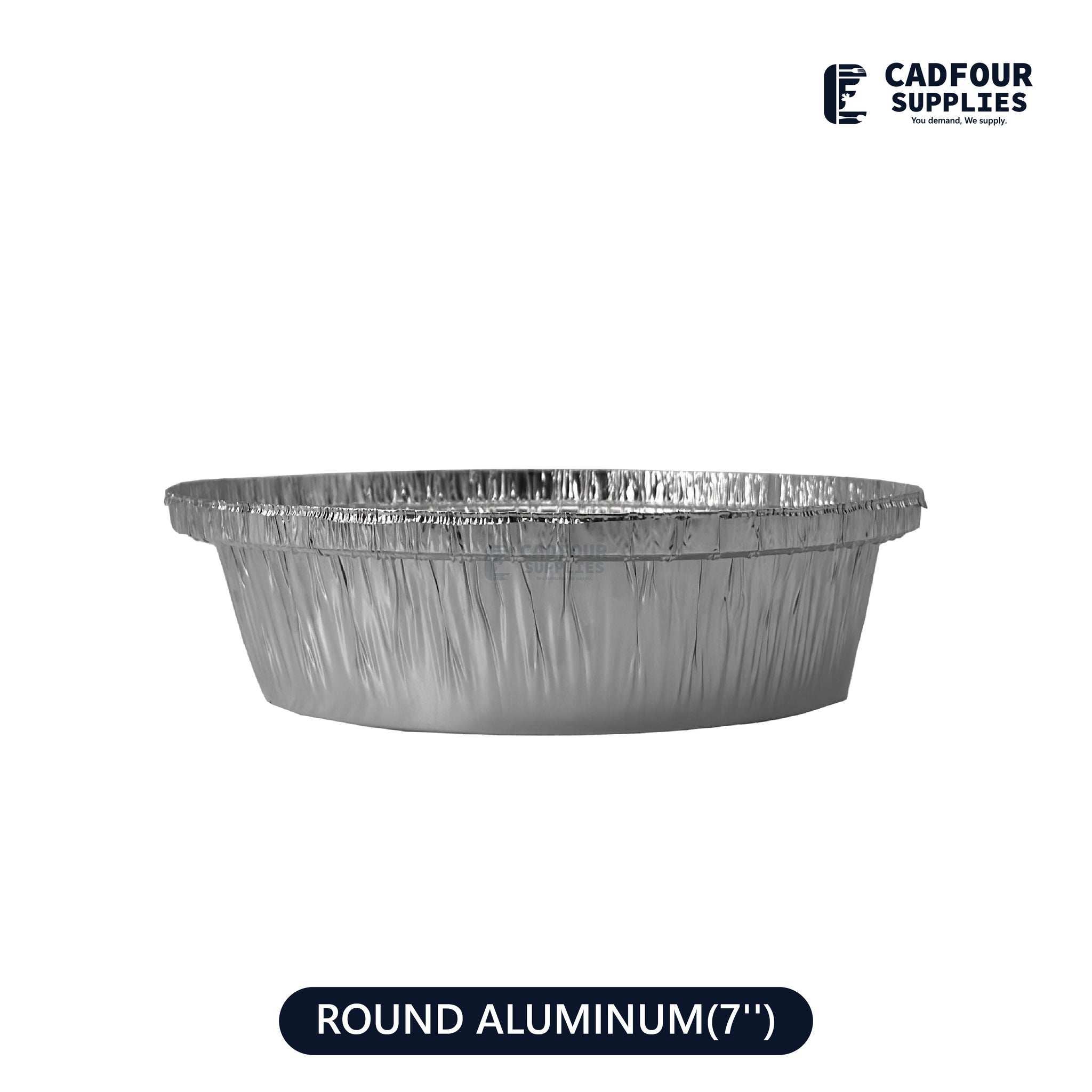 Aluminum Foil Round Conatiner 7" PPP