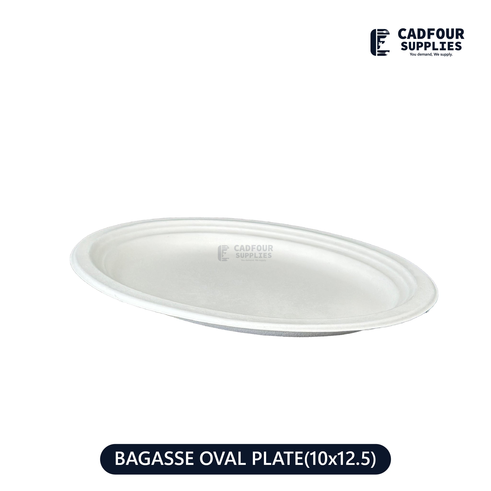 Baggasse Oval Plate