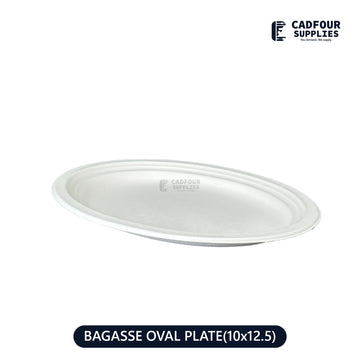Baggasse Oval Plate