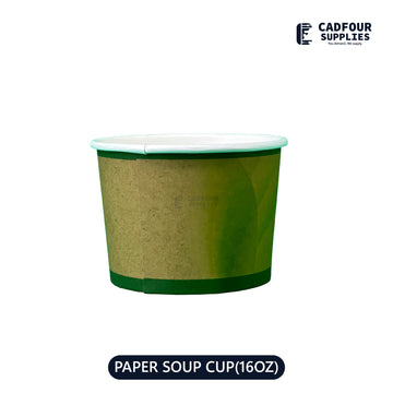 16oz Soup Paper Cups