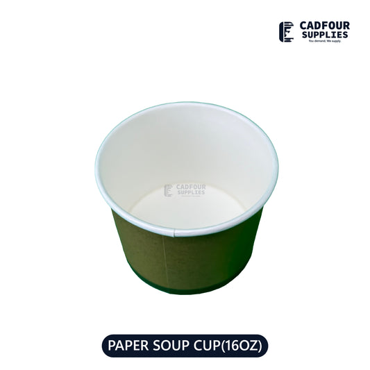 16oz Soup Paper Cups
