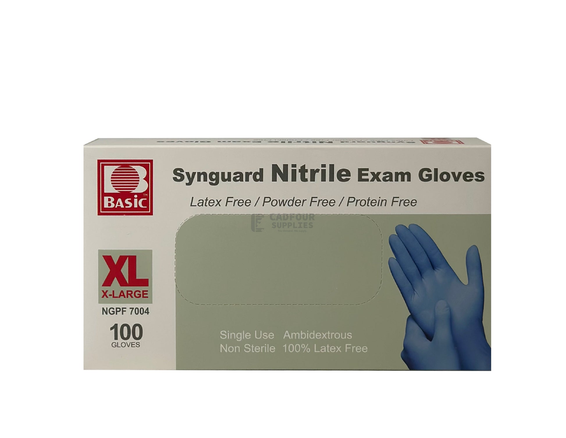 Nitrile Gloves Blue Extra Large