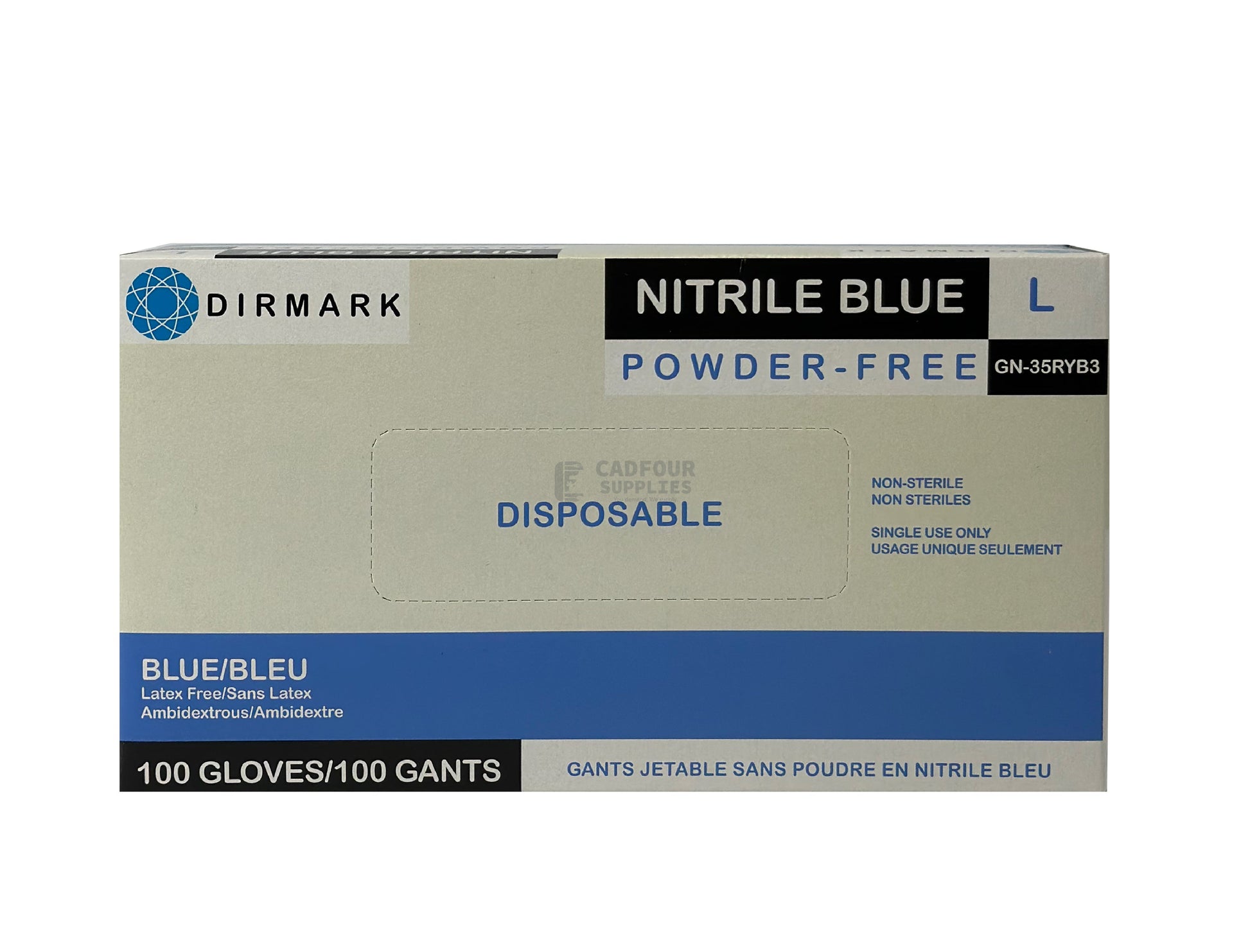 Nitrile Gloves Blue Large Box