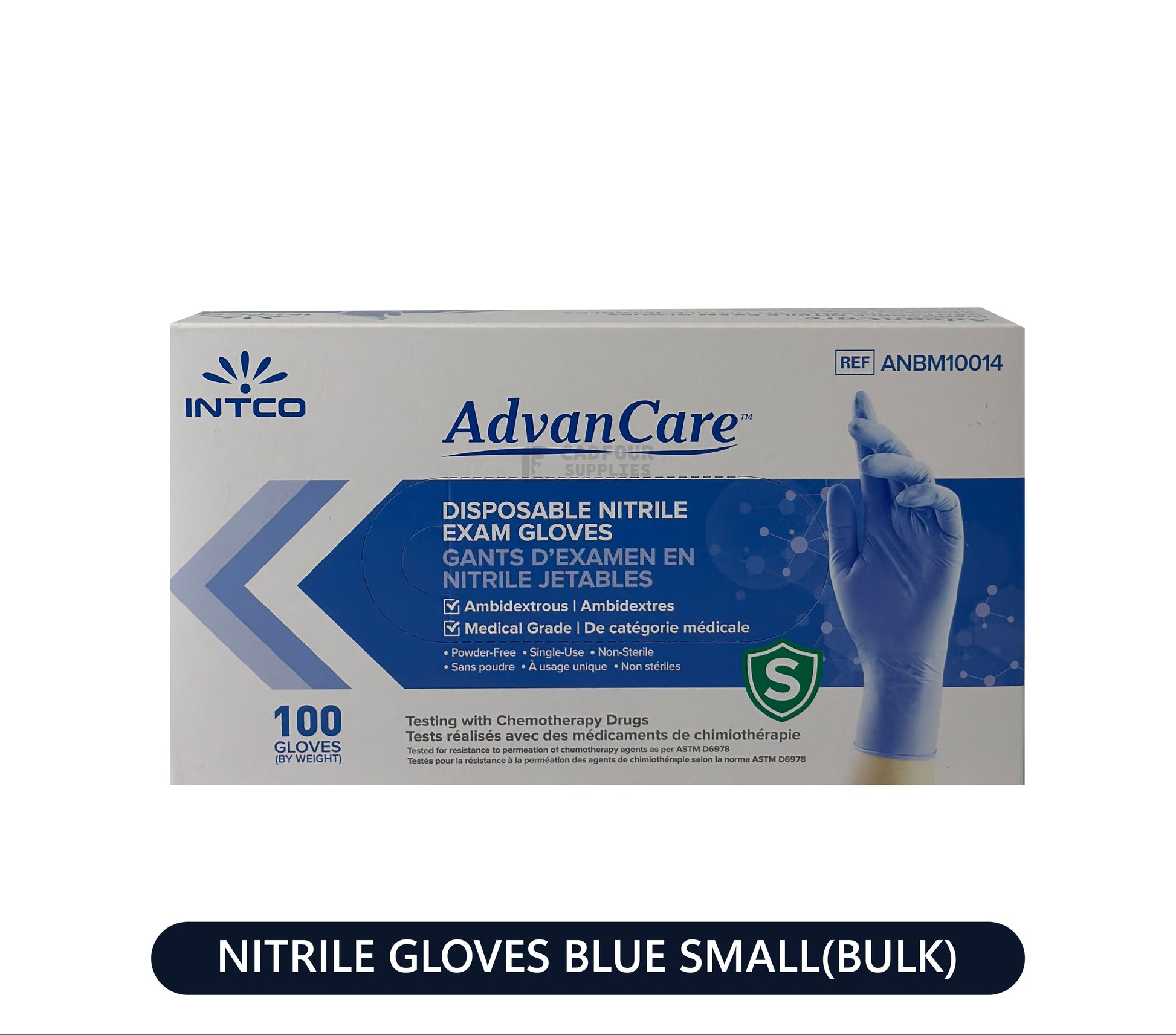 Nitrile Gloves Blue Small Box