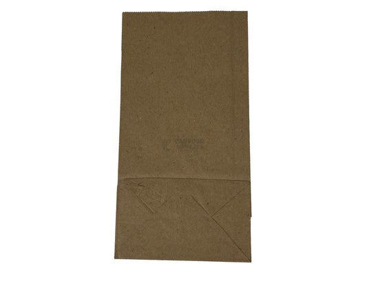 No 1 Brown Handleless Paper Bags