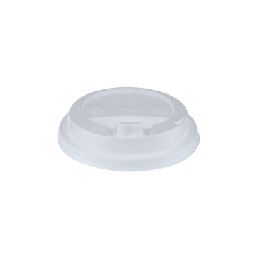 Coffee Re Closable Ps Lids 8Oz White-50X20Pk Hotpack