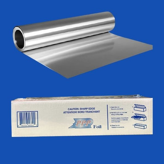 Heavy duty aluminum foil 12x656 ft for restaurant food wrapping and cooking