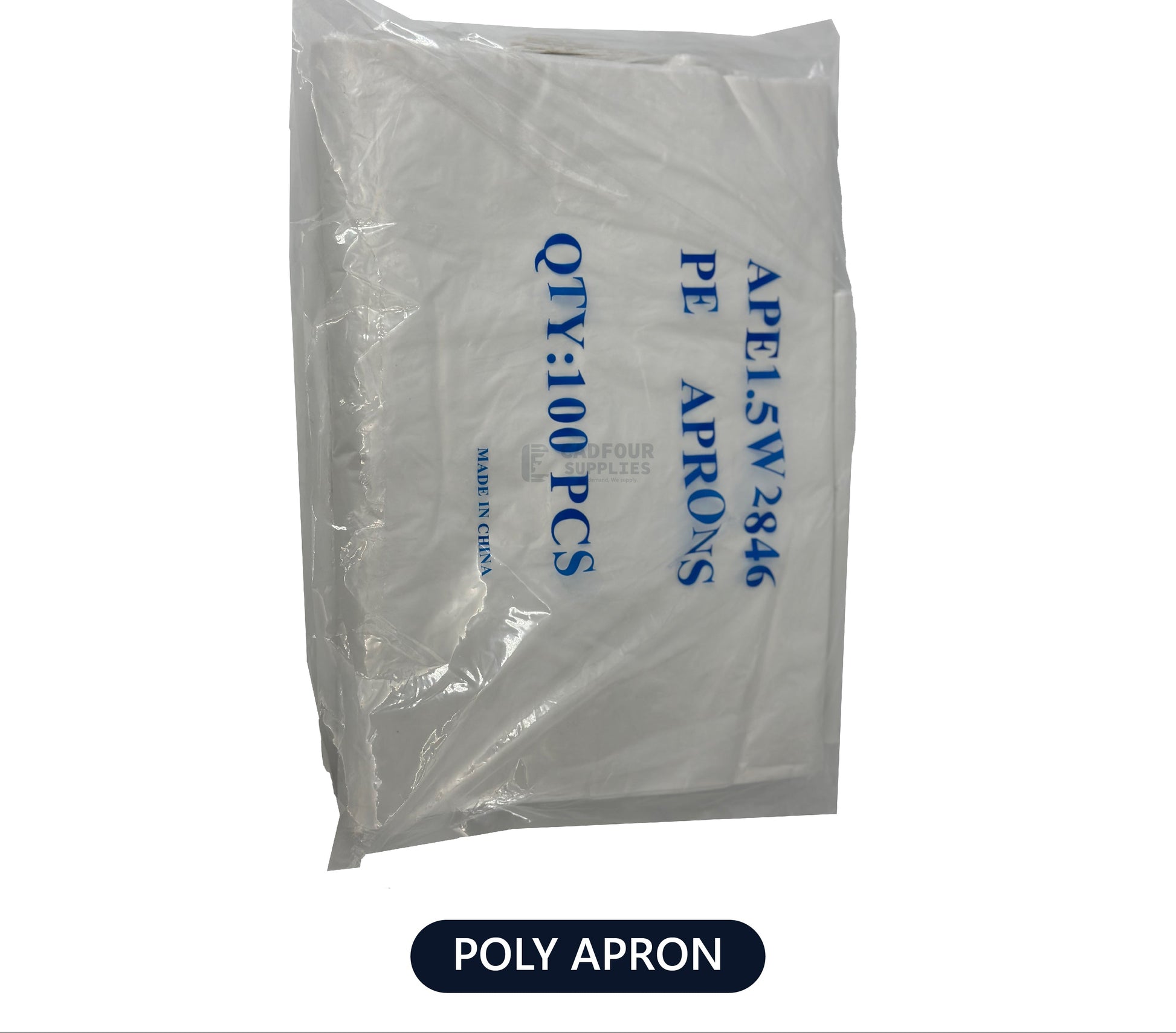 Poly Aprons 100ct