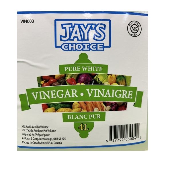 Choice Pure White Vinegar 4L best