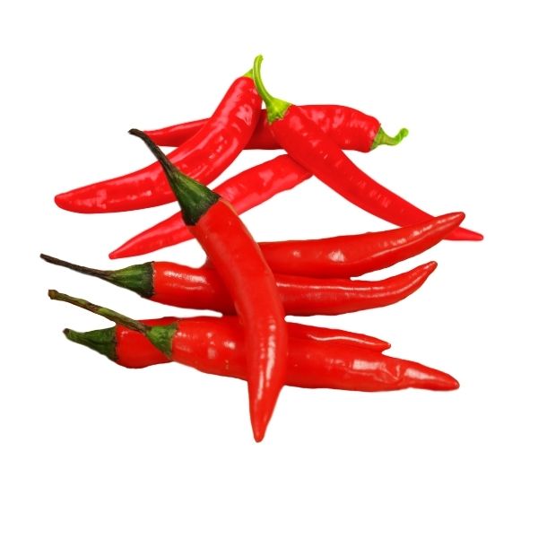 Bulk red peppers for restaurants and commercial kitchens
