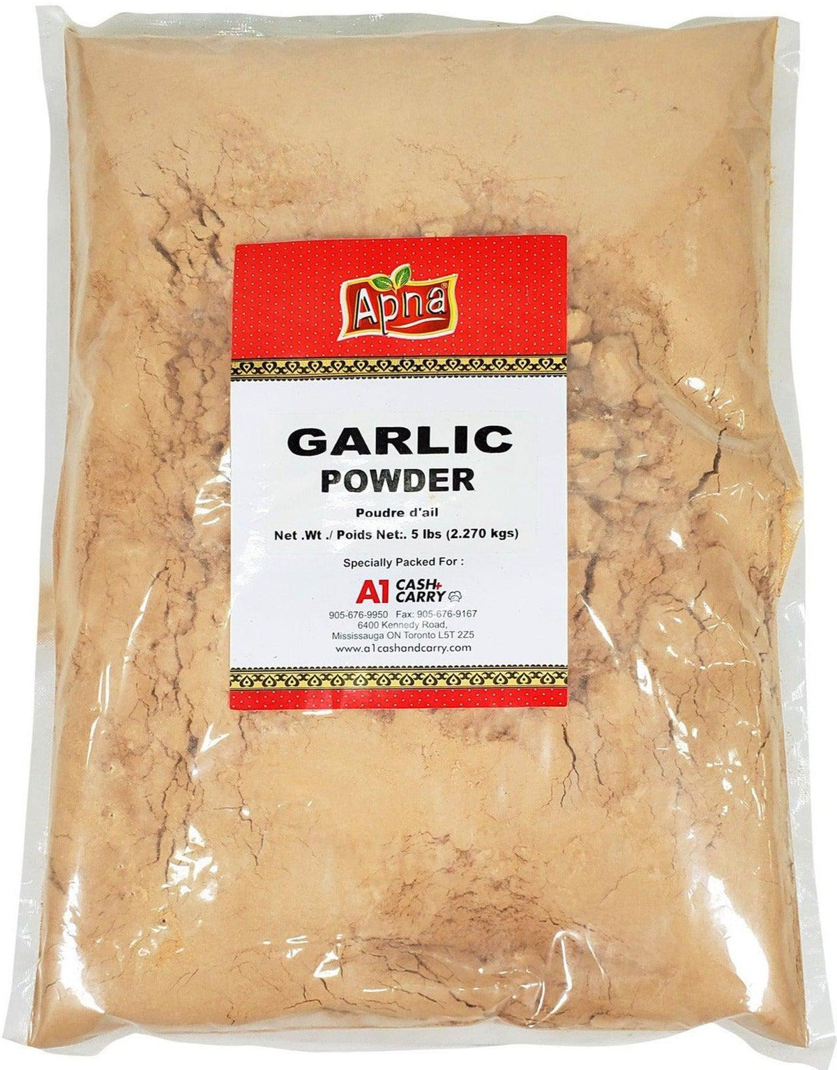 Garlic powder 5 lb bulk pack