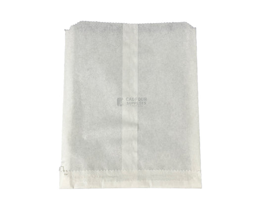 Sandwich Bags Regular White 6x0.75x6.75