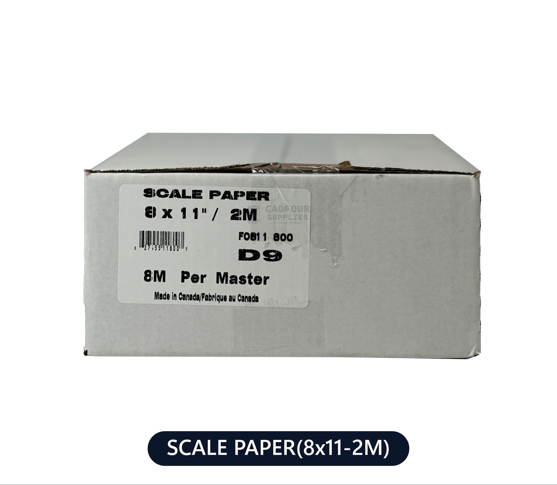 Scale Paper 8x11