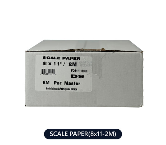 Scale Paper 8x11