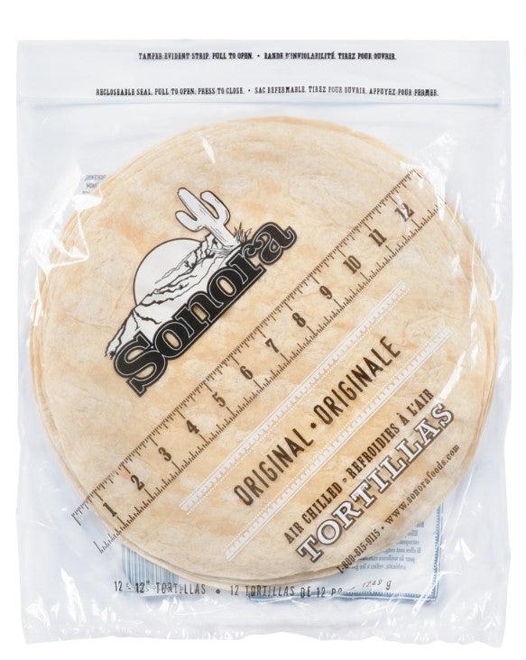 12x12 Flour Tortilla