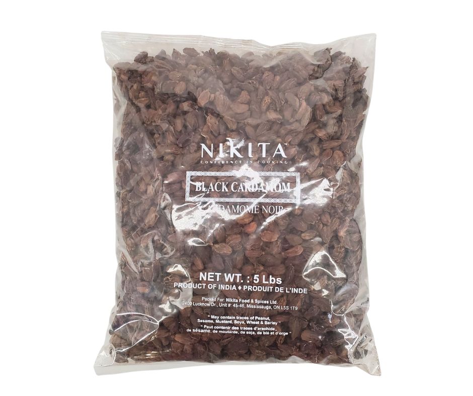 Whole black cardamom pods 5 lb