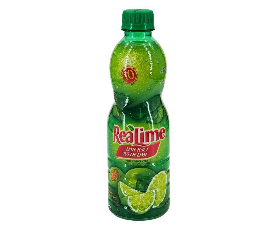 Lime juice 440 mL bottles case of 12