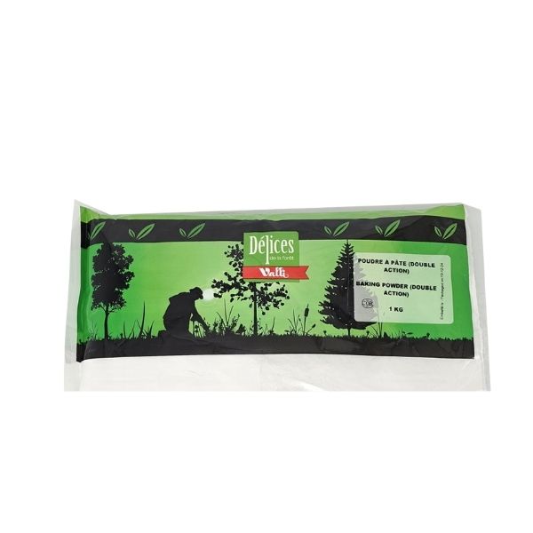 Double action baking powder for cakes and baking