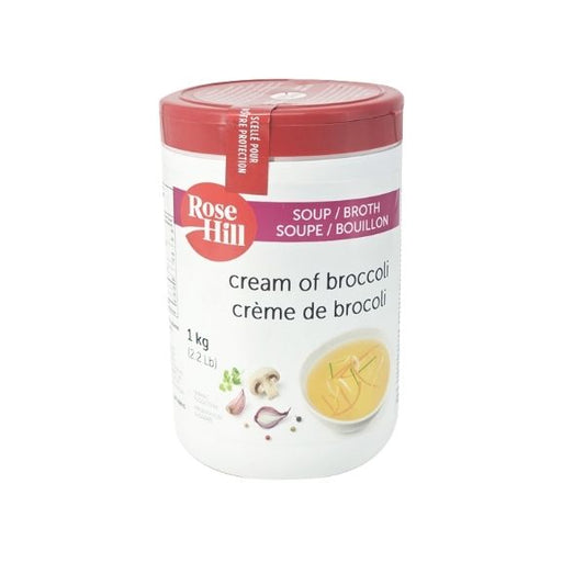 Cream of broccoli soup mix for restaurants and kitchens