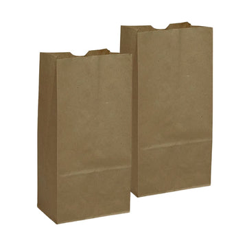 brown kraft paper bags
