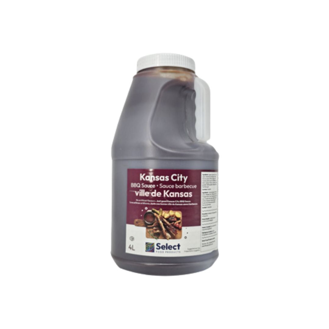 Large commercial size Kansas City style barbecue sauce for restaurant ribs and brisket