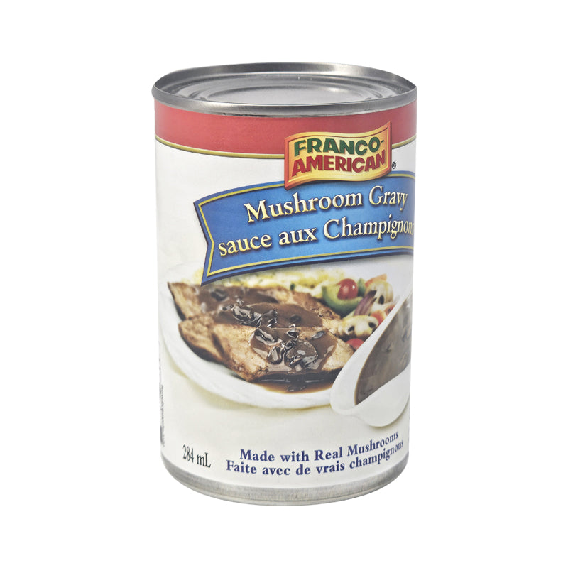 Bulk mushroom gravy 24 pack for restaurants and catering