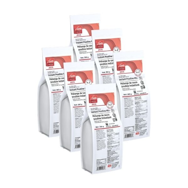 bulk instant poutine mix 6x390 g case for foodservice kitchens