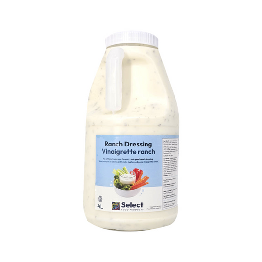 Bulk ranch dressing 4 litre for restaurants and catering
