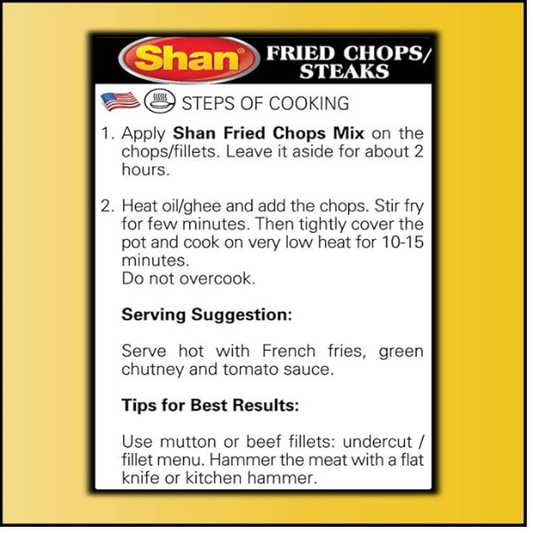Chops and steak seasoning mix for marination