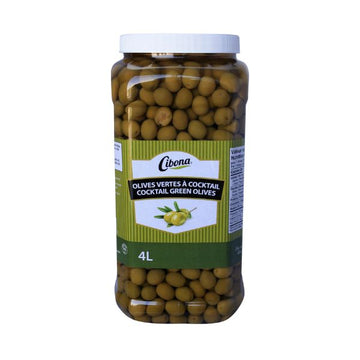 Cibona cocktail green olives 4L bulk jar