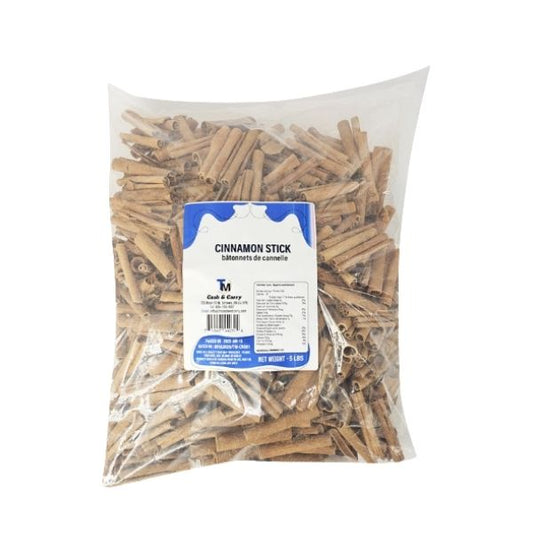 Whole cinnamon sticks 5 lb bulk pack for commercial and home use
