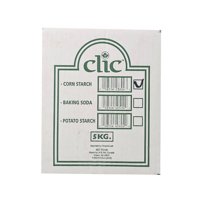 Clic corn starch 5kg bulk box for thickening sauces and soups