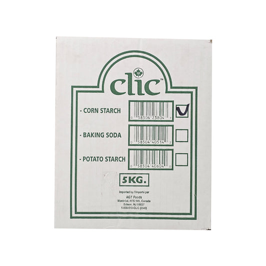 Clic corn starch 5kg bulk box for thickening sauces and soups
