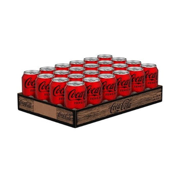 Coca-Cola Zero Sugar Soda 355mL Cans – Case of 24 (8.52L)