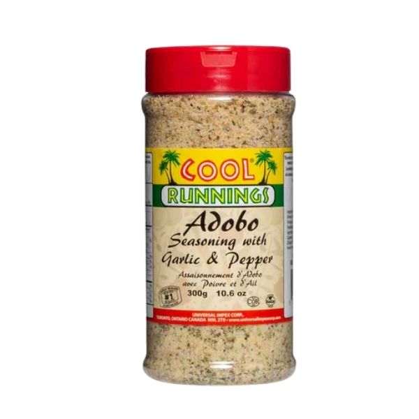 Cool Runnings adobo seasoning 300 g garlic and pepper blend
