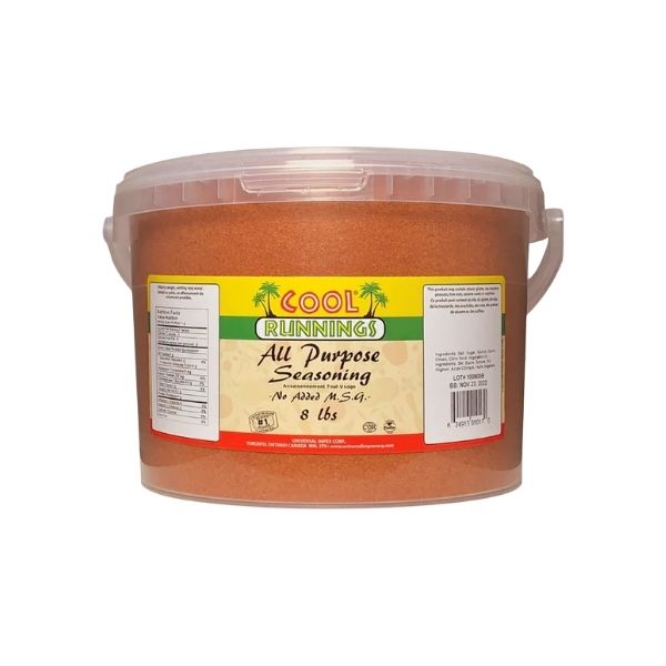 Cool Runnings all purpose seasoning 8 lb bulk tub
