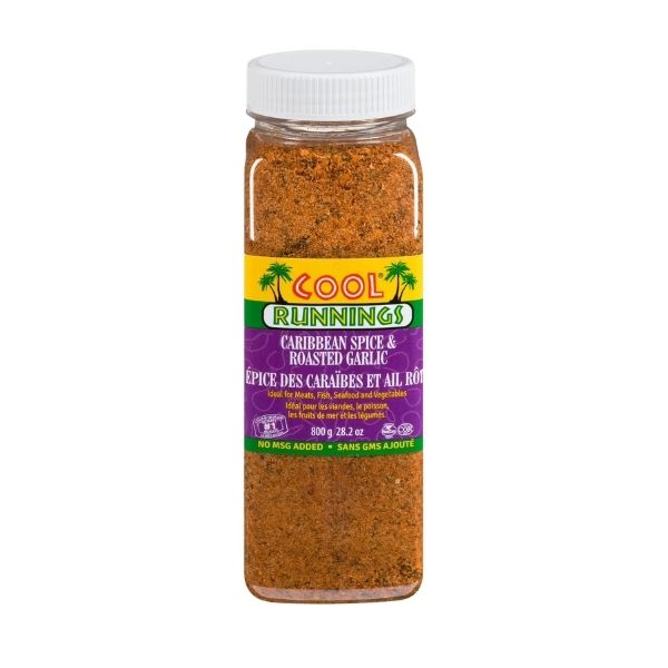 Cool Runnings Caribbean spice roasted garlic 800 g bulk bottle
