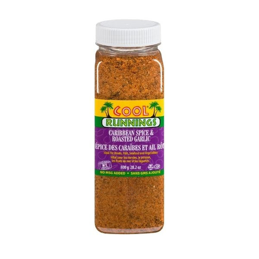 Cool Runnings Caribbean spice roasted garlic 800 g bulk bottle
