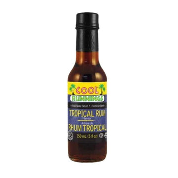 Cool Runnings tropical rum flavour extract 150 ml bottle front view
