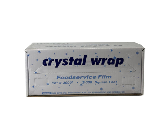 crystal wrap food service Flim box