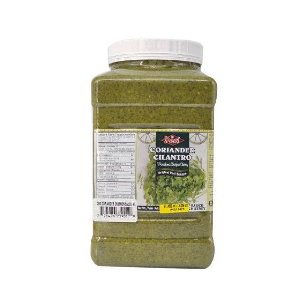green coriander chutney large pack for catering use
