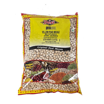 Desi whole yellow peas dry legumes for cooking
