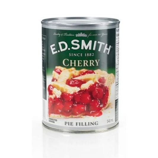 E.D. Smith cherry pie filling 540ml can