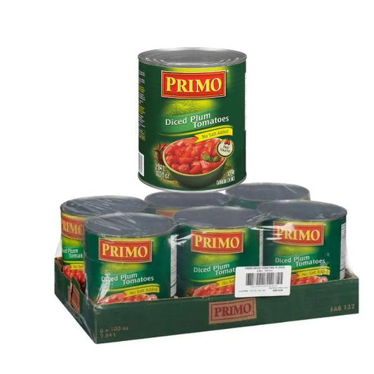 Single can diced tomatoes 2.84L no salt added