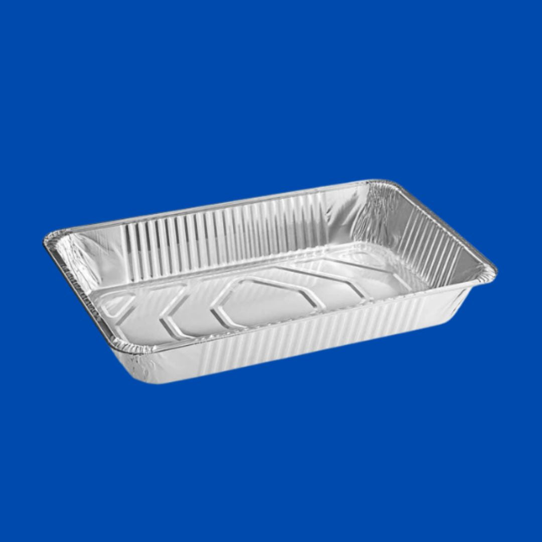 Supplies Full Size Deep Aluminum Foil Catering Pan for Baking, Meal Prep, Food Storage and Catering Service