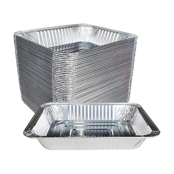 Supplies Full Size Deep Aluminum Foil Catering Pan for Baking, Meal Prep, Food Storage and Catering Service