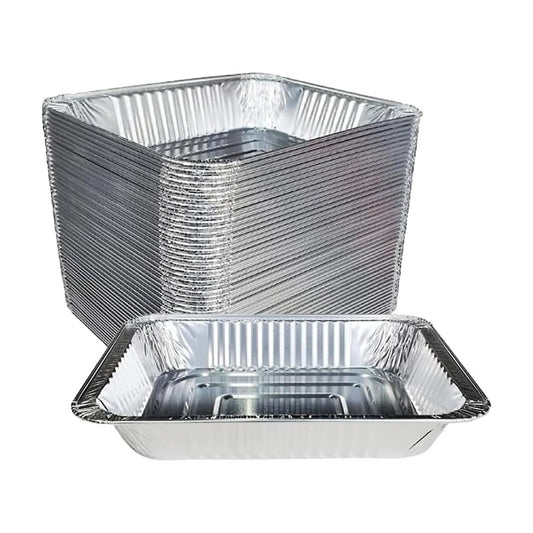 Supplies Full Size Deep Aluminum Foil Catering Pan for Baking, Meal Prep, Food Storage and Catering Service